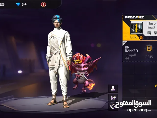 Free Fire Accounts and Characters for Sale in Cairo