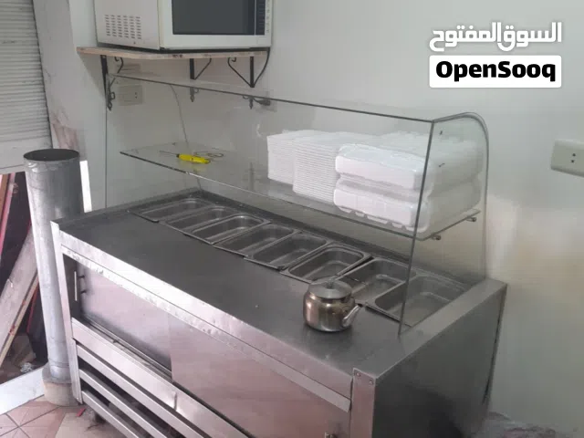 معدات محل معجنات بالكامل للبيع