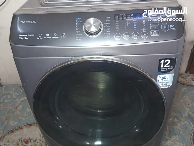 daewoo capacity 13/7 kg wash And 100% dry Automatic washing machine