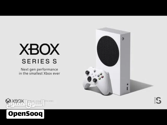 اكس بوكس سيريس اس بدون مشاكل وفول مواصفات Xbox Series S نظيف جداً مع ألعاب