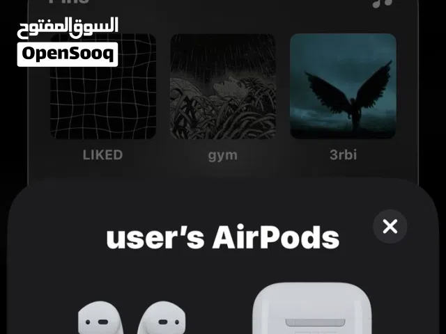 سماعة ايفون اصليه airpod 2
