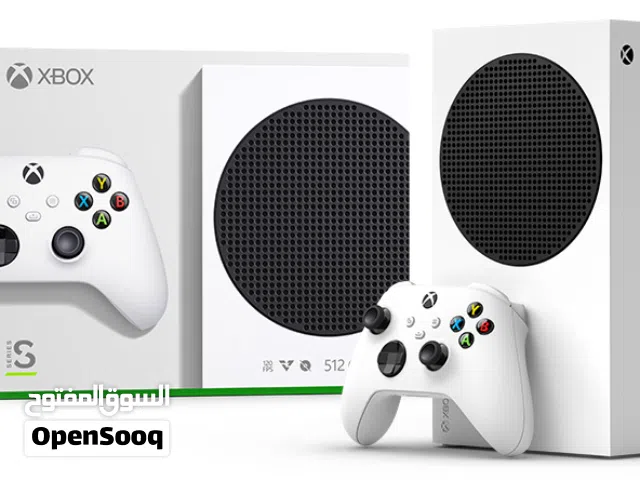 جهاز Xbox series s للبيع كرتونه ويد تحكم والأسلاك الاصليه مع حساب العاب مملوكه مكلفه 30 دينار لحالها