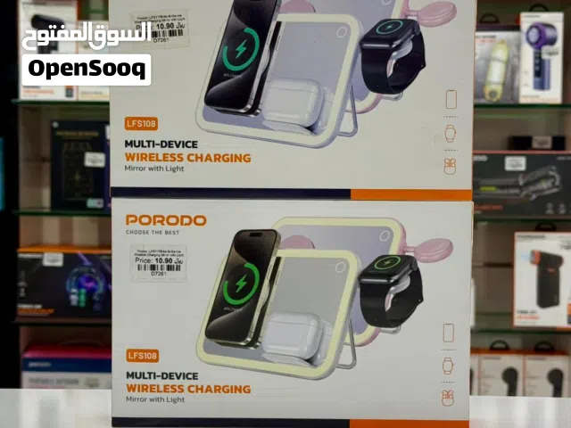 Porodo wireless charging mirror in Muscat/Brand New