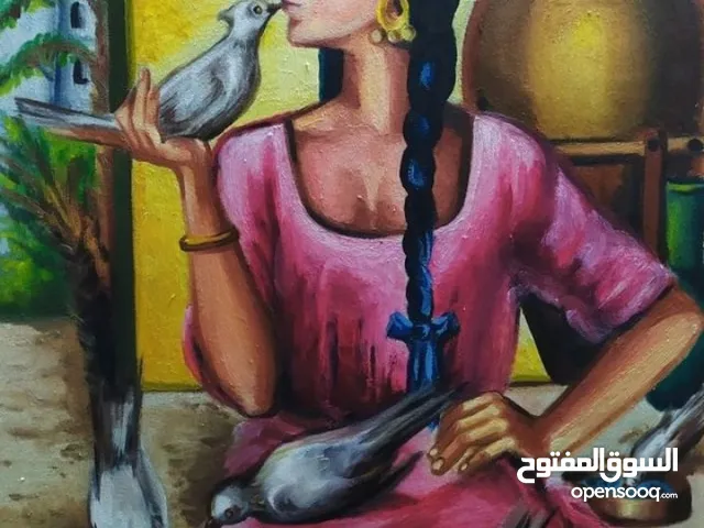 رسام محترف  متخصص فى كل انواع الرسم بكل الخامات وجميع المساحات