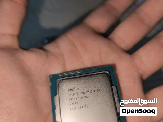 معالج core i7-4770 معالج حيل نضيف استخدام شخصي
