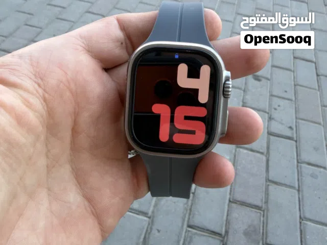 ابل وتش ساعه لله يبارك بطريه 92 ألترا 1 عيب لا