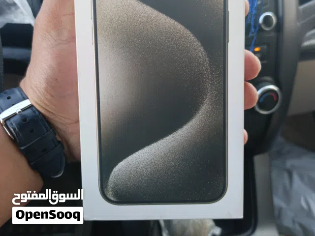 ايفون 15 برو ماكس جديد 256 شفرة امريكي