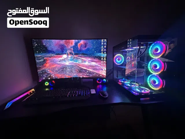 بي سي كامل بكل اكسسواراته ومواصفات عالية وشكل جميل