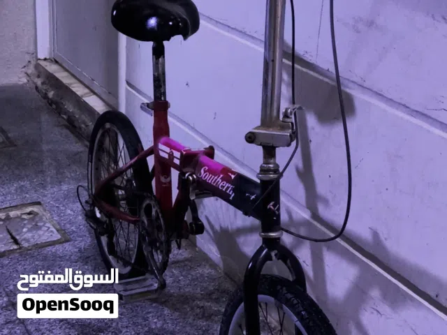 بايسكل ابو الطبكه باله لون احمر
