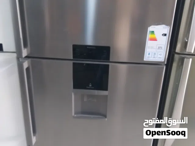 ثلاجه دايو صناعه كوريه حجم 598 لتر مع كولر لون ستانلس ستيل بحاله ممتازه جدا جدا وانفرتر