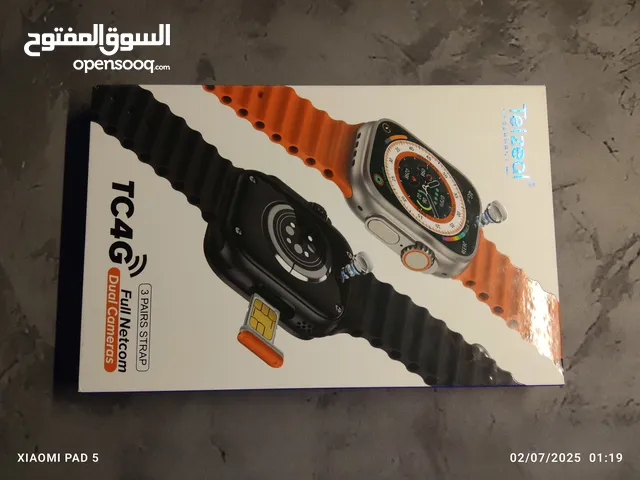 ساعه اتكرونيه تدعم شفره تفتح نت4G تدعم كميره اماميه وخلفيه وتدعم متجر بلي وجميع تطبقات كانه هاتف