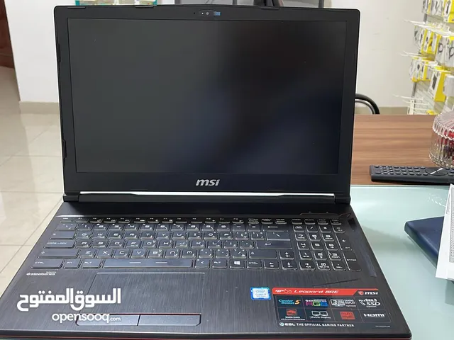 MSI Gaming Laptop - Brand New Condition GP63 Leopard 8RE