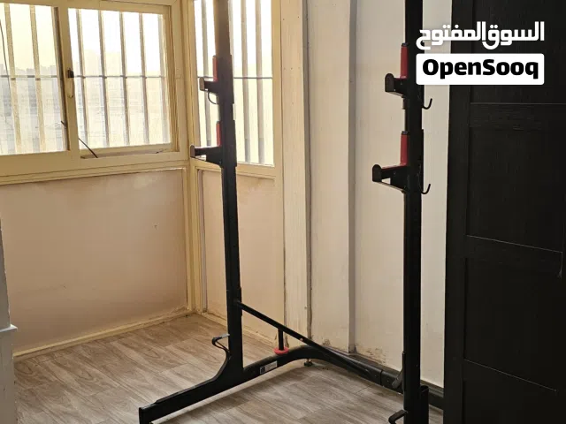 "جهاز " (Power Rack)  "ستاند الأوزان"  Domyos مستعمل لا يشمل البار والبنش
