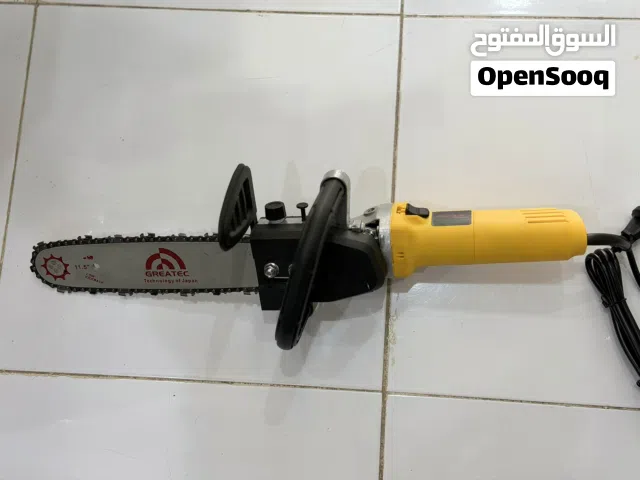 جريندر قص الحديد والالمنيوم والسيراميك مع منشار قص الاشجار