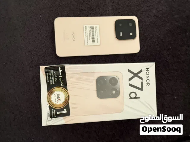 Honor x7d للبيع اخو جديد مستعمل أسبوعين فقط معالج سناب دراجون وذاكرته 256 ورام 8 وخدمات جوجل كامله