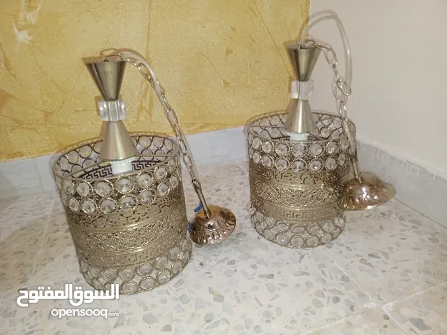 مجموعة ثريات مستعمله انظيفه للبيع