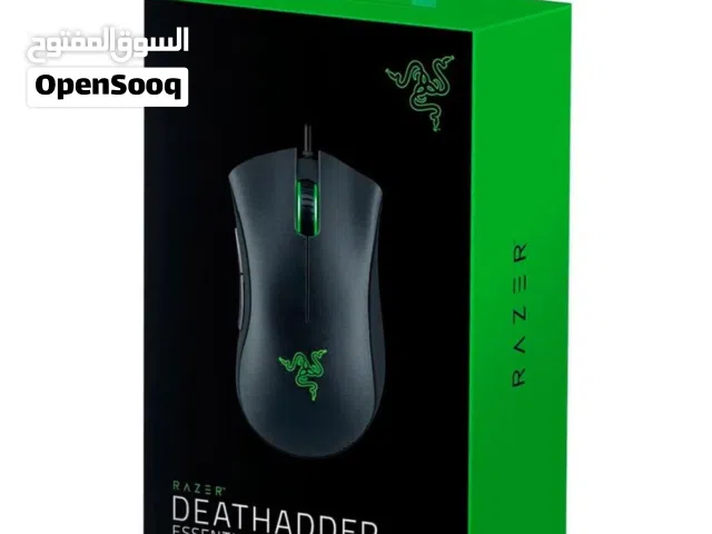 ماوس ريزر سلكي اصلي RAZER DEATHADDER ESSENTIAL BLACK EDITION USB WIRED MOUSE 6400 DPI