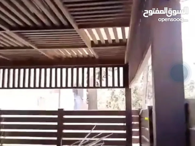 سقف ترس مع درابزين ومضلية كراج الومنيوم للبيع التواصل واتس