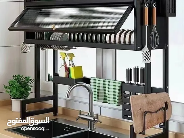 ستاند مطبخ طابق واحد قياسية حوض واحد و حوضين قوي ويتحمل وزن عالي طبخ حراري و قاعده شفط هواء للتثبيت