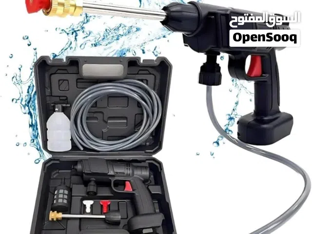 مسدس غسيل السيارات ..ببطاريتين ..قابلة للشحن ..ذو ضغط ماء قوي