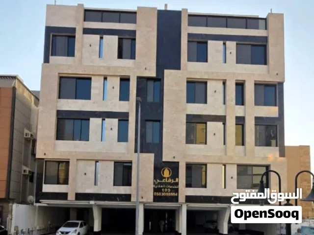 شقة اربع غرف امامية مدخلين جديدة للتمليك في حي السلامة