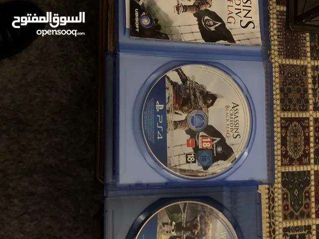 سيدي بلايستيشن 4   1—WATCH DOGS 2 2—ASSASIN’S CREED IV BLACK FLAG