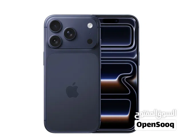 ايفون 17 pro 256 gb التلفون نضيف مستخدم اقل من خمس شهور التلفون بطاريته 100