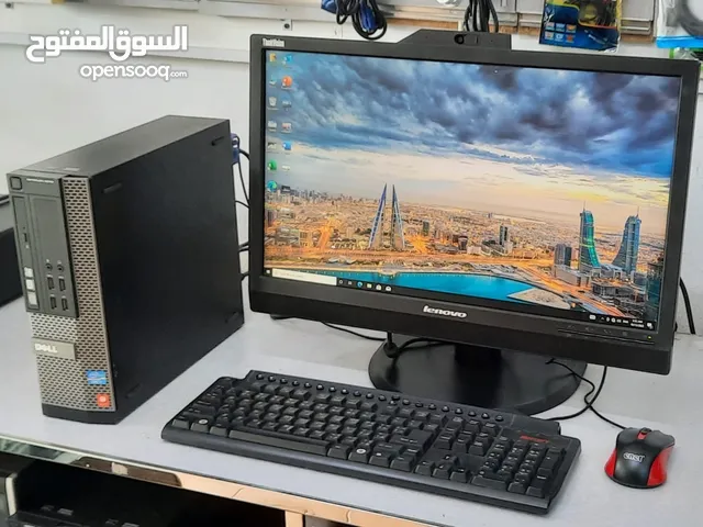 DELL i7 PC 16 GB RAM 512GB SSD 22" Monitor Built-in Camera,Speaker Fast Working FREE WIFI