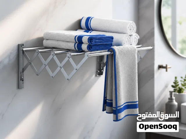 مشر ملابس قابل للطي