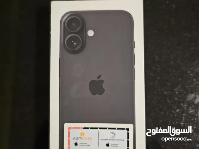 iphone16 128gb brand new  ايفون 16 اسود جديد في العلبة  قابل للتفاوض 540 دينار