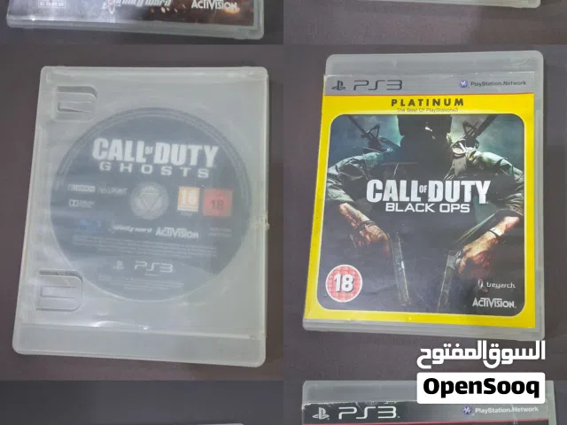 ألعاب PS3 أصلية ممتازة (مفرق بـ 5 د / المجموعة كاملة بـ 25 د + هدية)