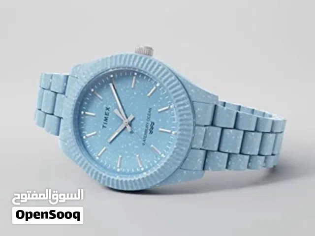 Timex Legacy Ocean 37mm Recycled Plastic Bracelet Watch Timex ماركه اوروبيه اصليه جديد