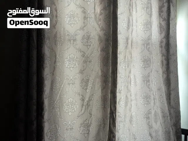 2 Grey curtains for sale