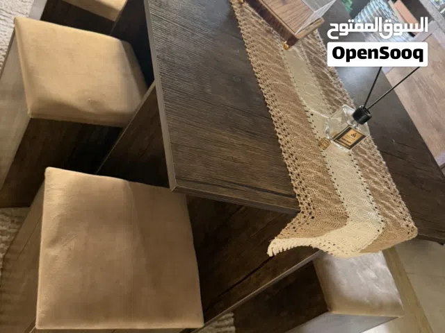 طاولة سفرة وطاولة وسط وطالة سيرفيس