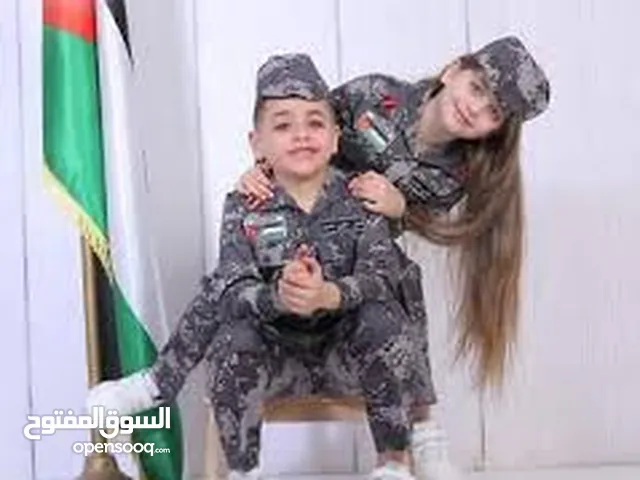 ملابس اطفال قوات المسلحه الاردنيه درك و جيش و امن عام سلاح الجو الملكي