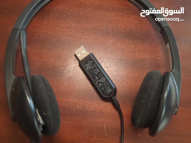 سماعة لوجيتك Logitech H340 USB Headset.