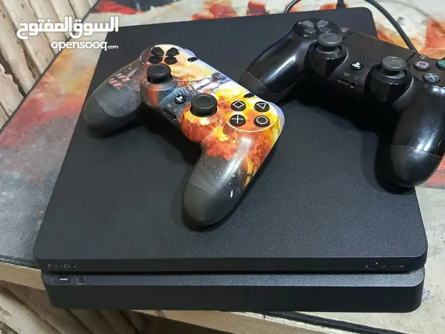 بلايستيشن 4 SLIM بحالة ممتازة