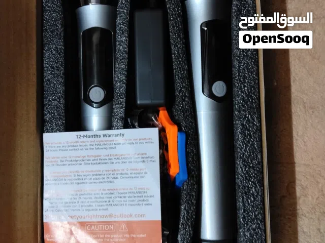 طقم مايكروفونات لاسلكي UHF مزدوج (2 مايك) شحن Type-C -متطور