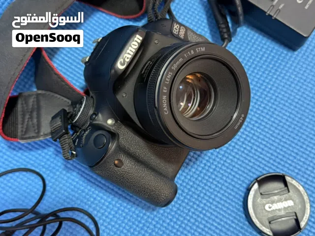 85ريال -  كاميرا وعدسة Canon EOS 600D + 50mm lens