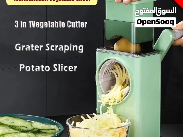 Multi Function Fruits & Vegetable Cutter / Slicer with Stainless Steel Panel