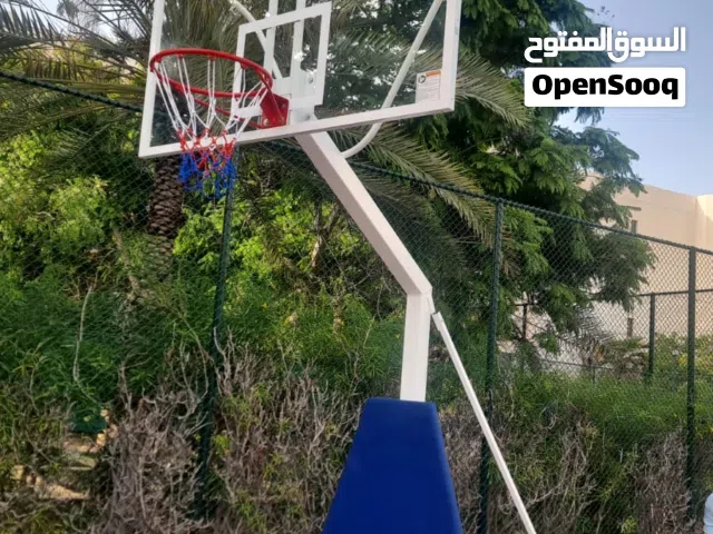 2x Portable Sports Basketball Stands ستاند كرة سلة احترافي عدد 2
