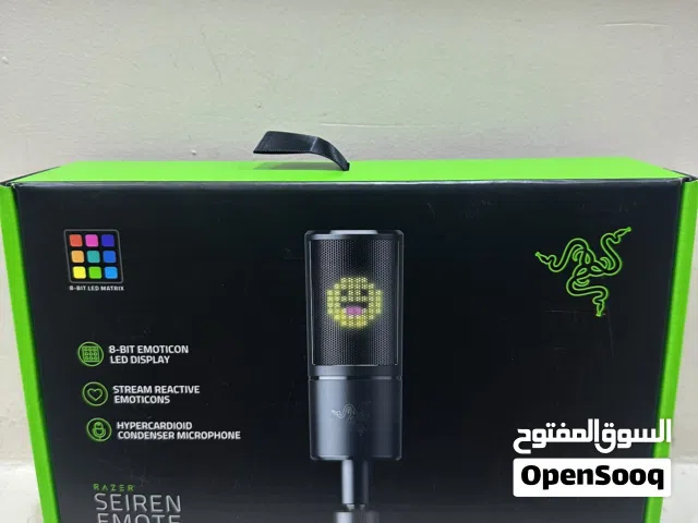 مايك Razer Seiren Emote — جديد بكرتونه  أرخص من السوووق