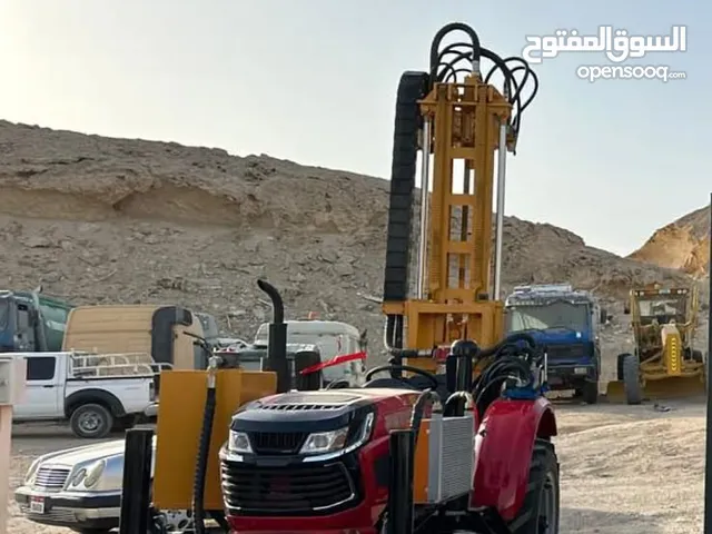 جرار حفارة فحص تربة