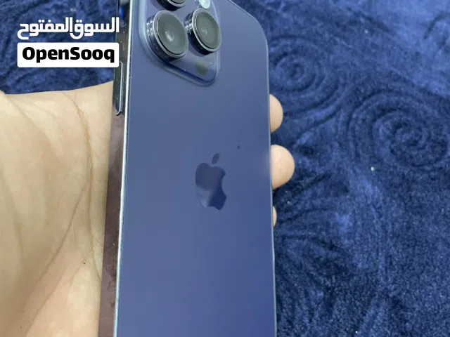 14pro max 256 محلي دبل شفره لون بنفسجي