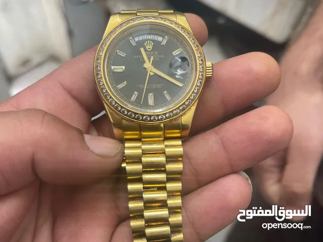 ساعة رولكس اصلية نخب افحص وين بدك عليها وللي بدفع سعر فيها هي الو