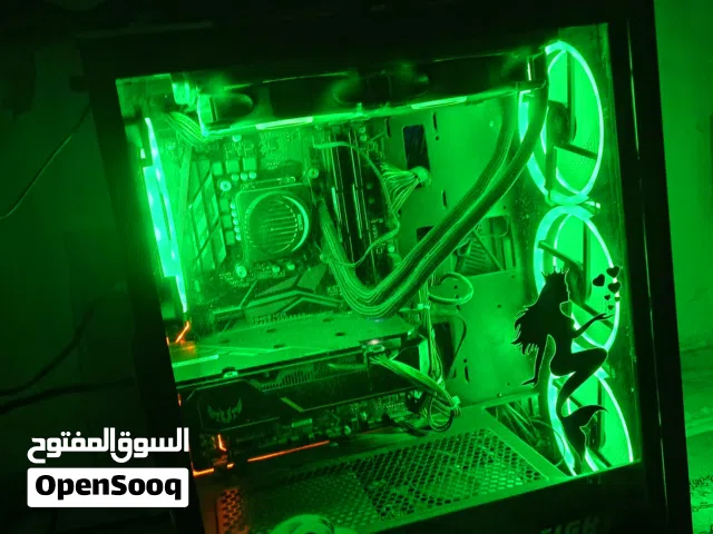 تجميعه pc كاملة مكمله كيس + 4 مراوح كبيره + مبرد مائي يعني 6 مراوح حساب بي الحزمه