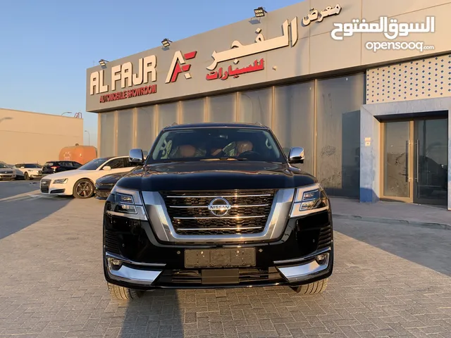 نيسان باترول LE بلاتينيوم موديل 2021 خليجي فل ابشن ماشيه 118 الف مالك اول مفتاحين الوكاله