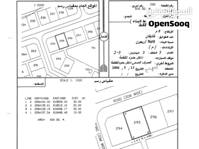 Residential Land for Sale in Al Dakhiliya Bidbid