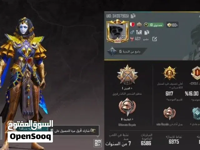 Pubg Accounts and Characters for Sale in Central Governorate