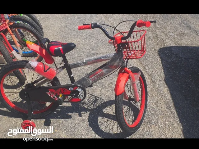 دراجة هوائية عادية للبيع نمره 20 لون احمر السعر نهائي